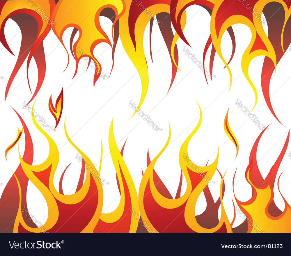 Free Vector, Fire background design