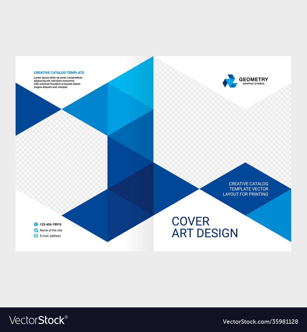 design-catalog-cover-booklet-flyer-creative-vector-image