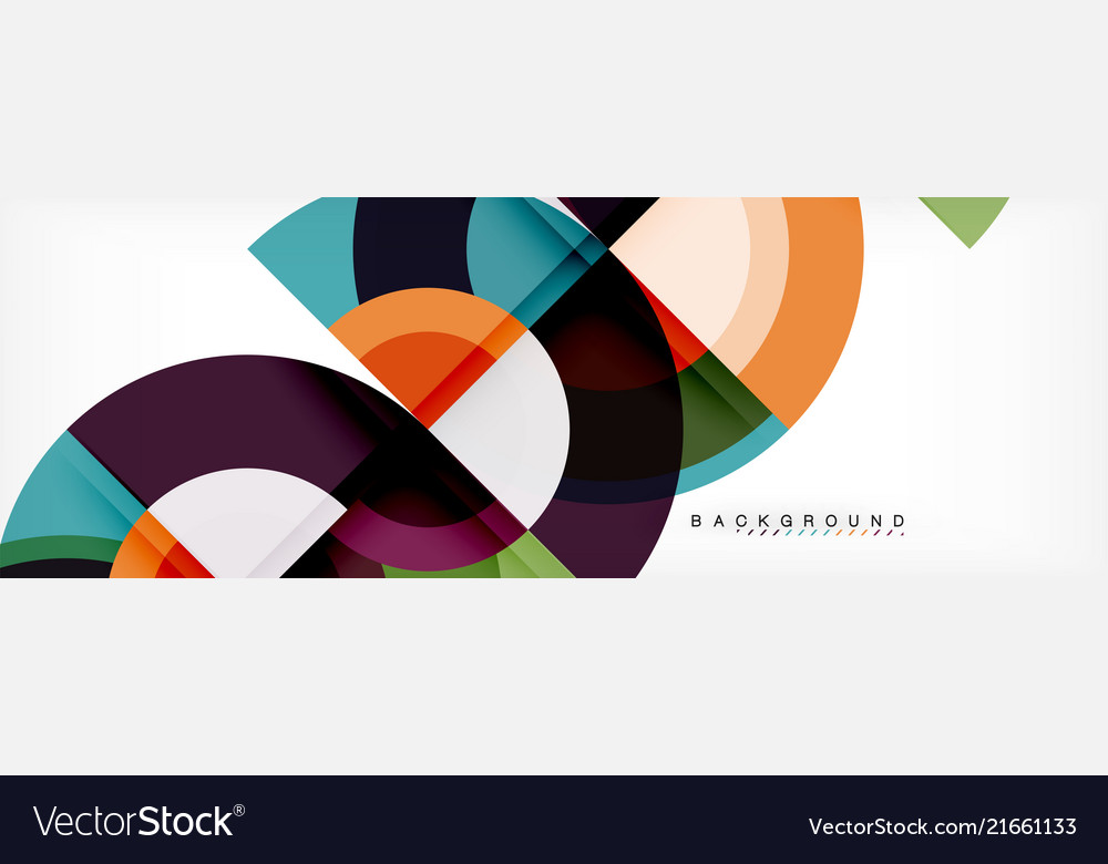 Circular abstract background Royalty Free Vector Image