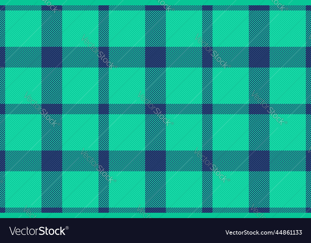 Seamless check fabric tartan plaid background Vector Image