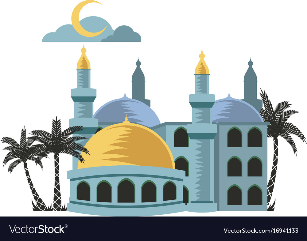 Masjid Vector Png Hd - Gambar Islami