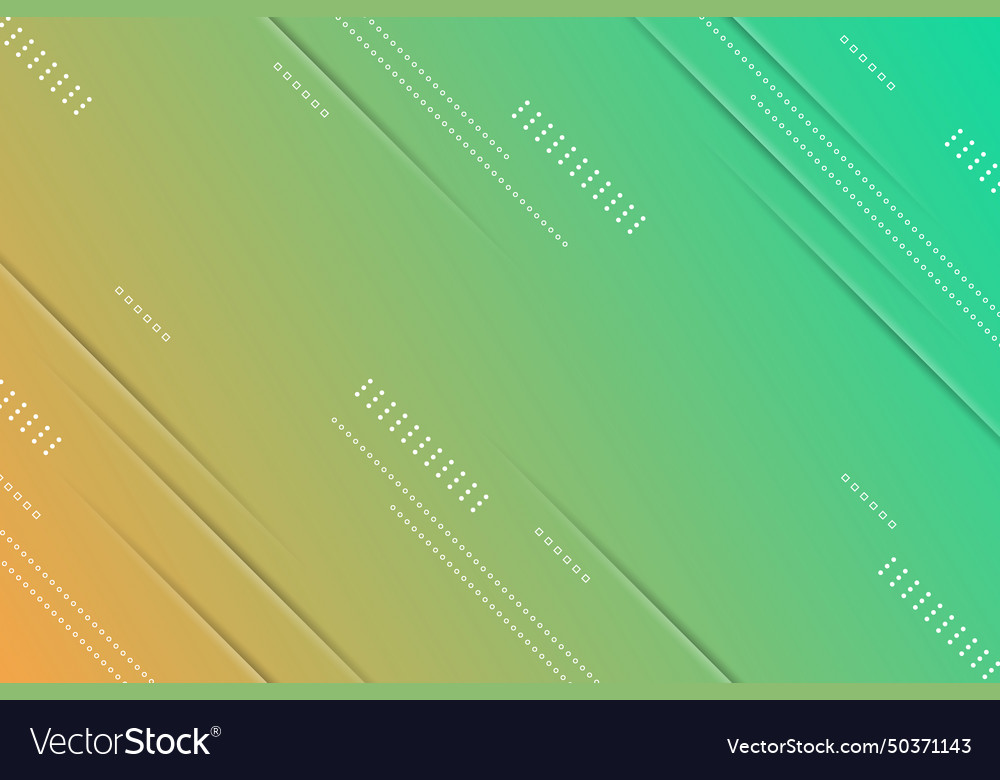 Gradient with lines texture and memphis elements vector image Gradient with lines texture and memphis elements