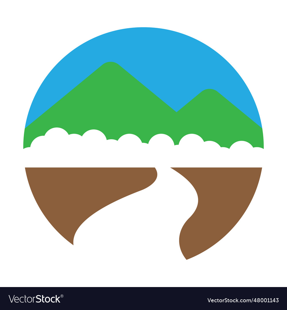 River icon Royalty Free Vector Image - VectorStock