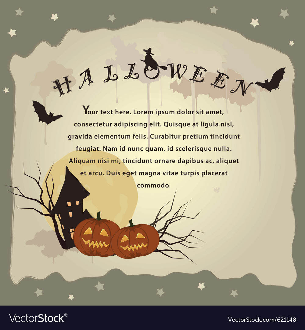 halloween invitation background