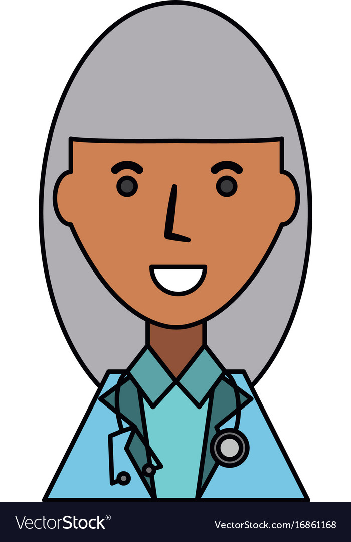Doctor profile cartoon Royalty Free Vector Image Doctor profile cartoon Royalty Free Vector Image