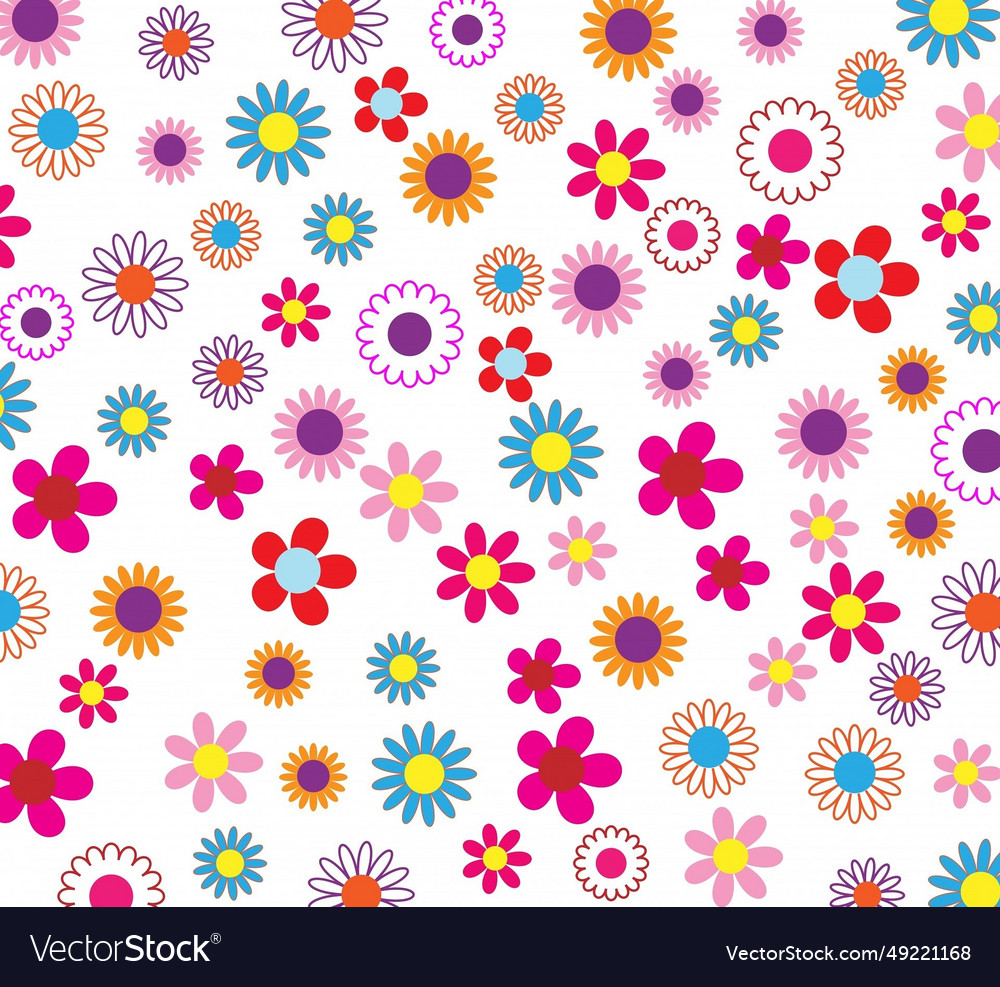 Modern geometric graphicspeaceful spring Vector Image