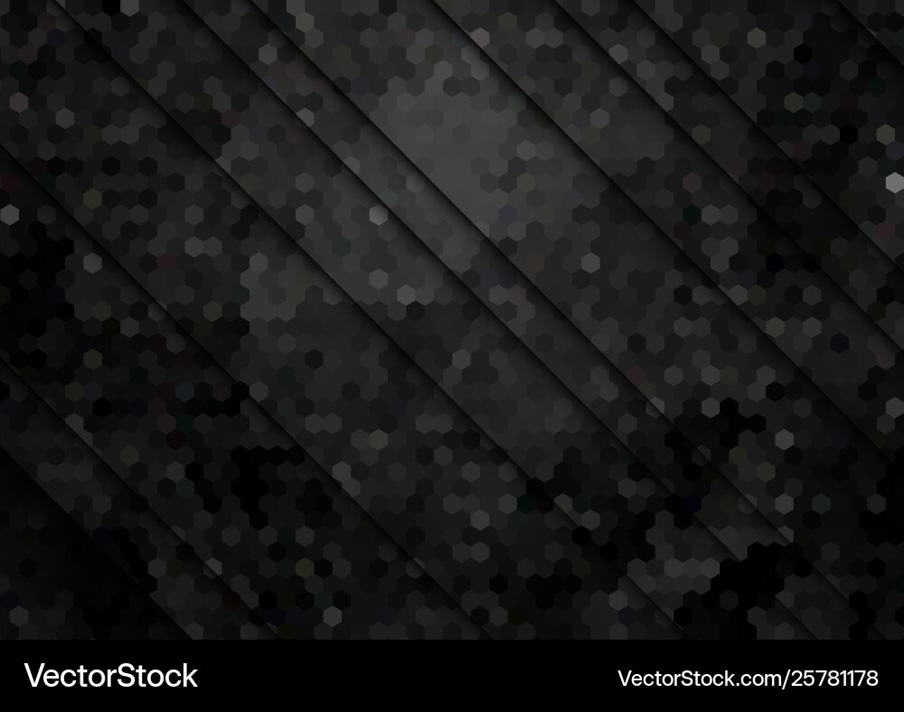 Abstract background with hexagonal pattern Vector Image