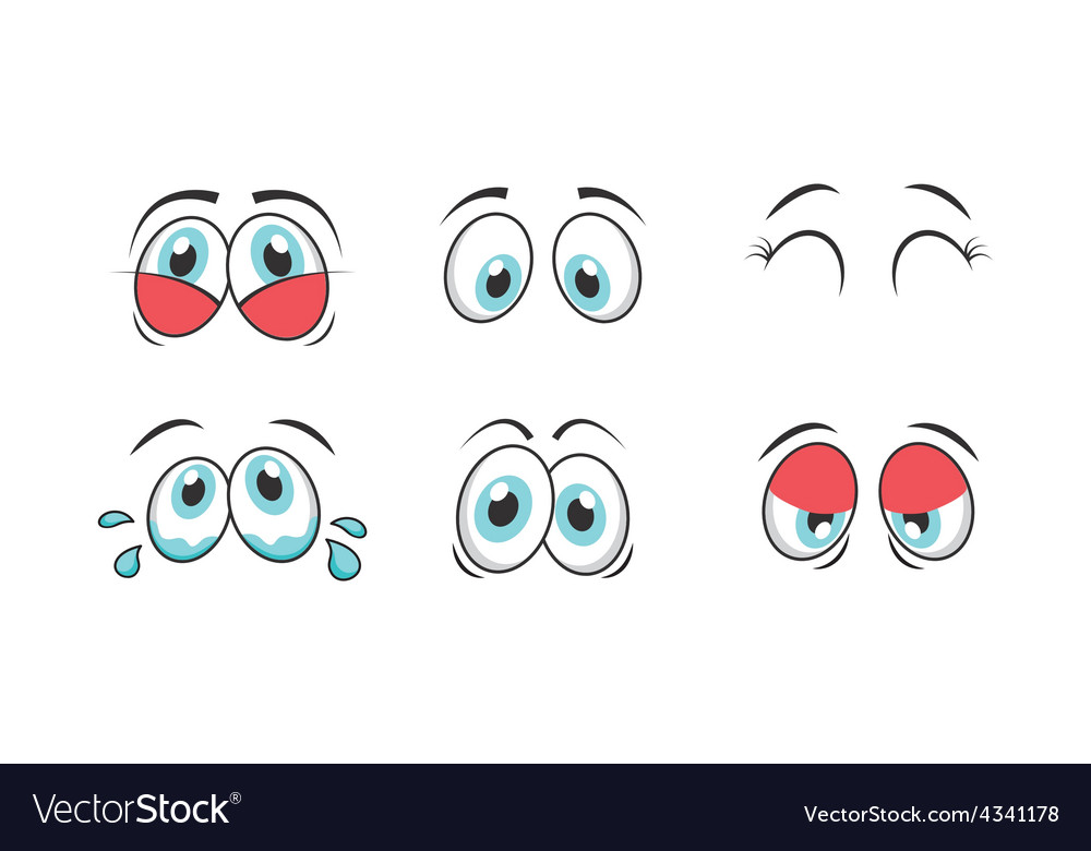 Cartoon face Royalty Free Vector Image - VectorStock