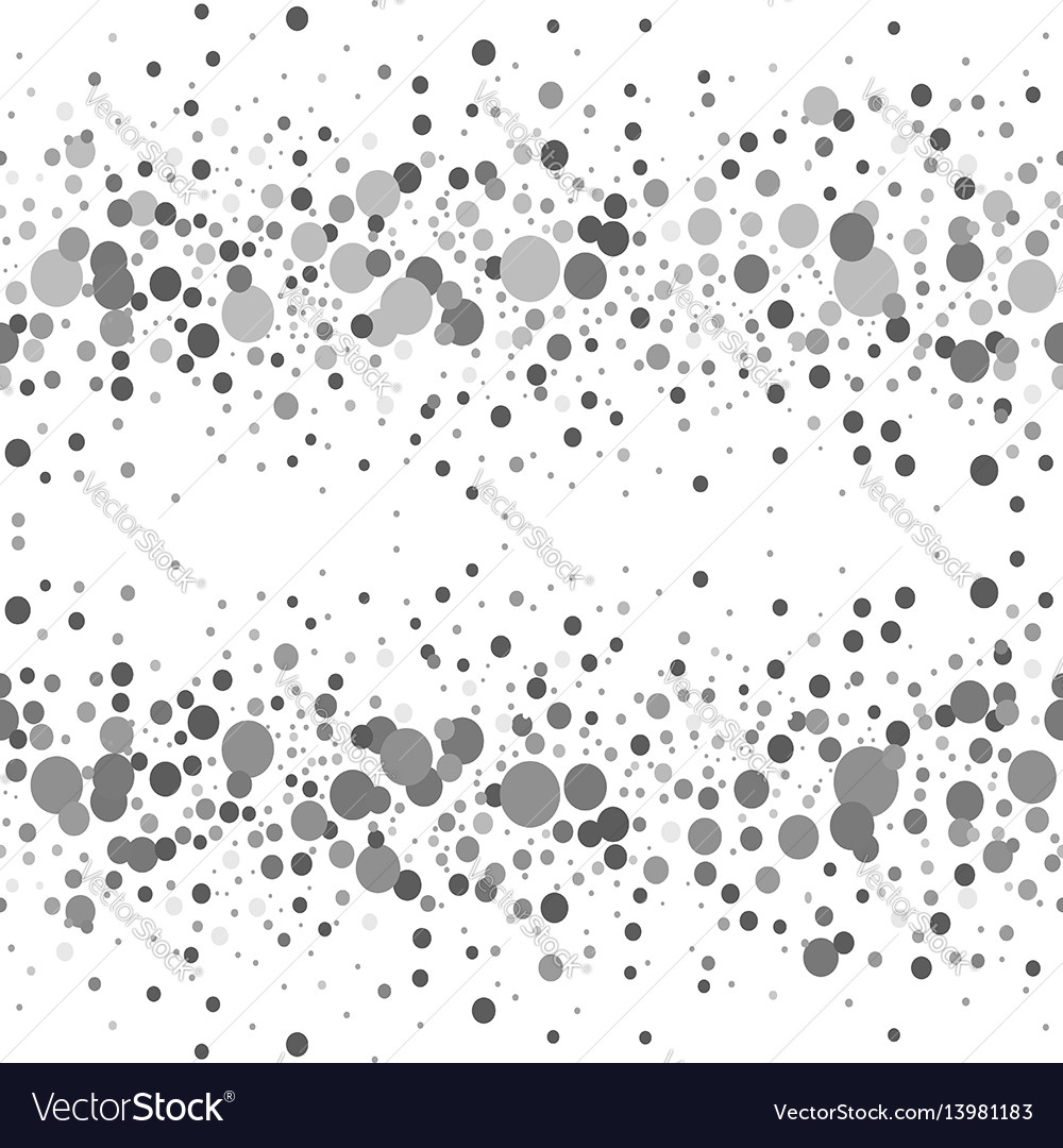 Seamless Scattered Circles Royalty Free Vector Image