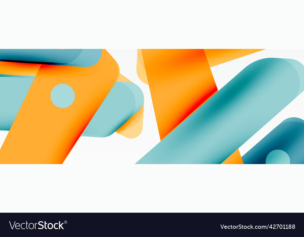 Tech minimal geometric wallpaper creative Vector Image