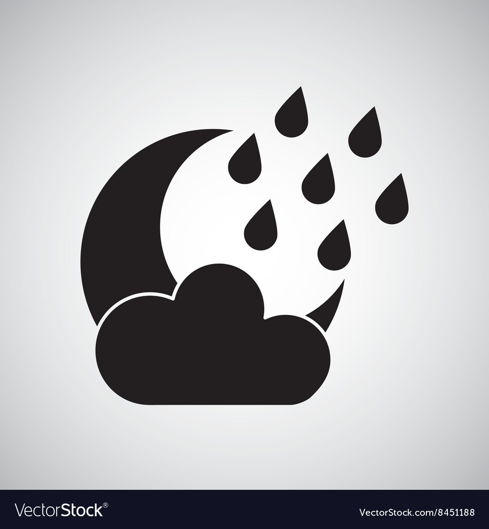 Weather symbol design Royalty Free Vector Image