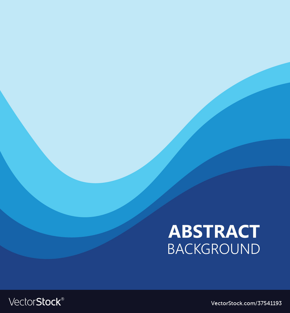 Background abstract color wave Royalty Free Vector Image