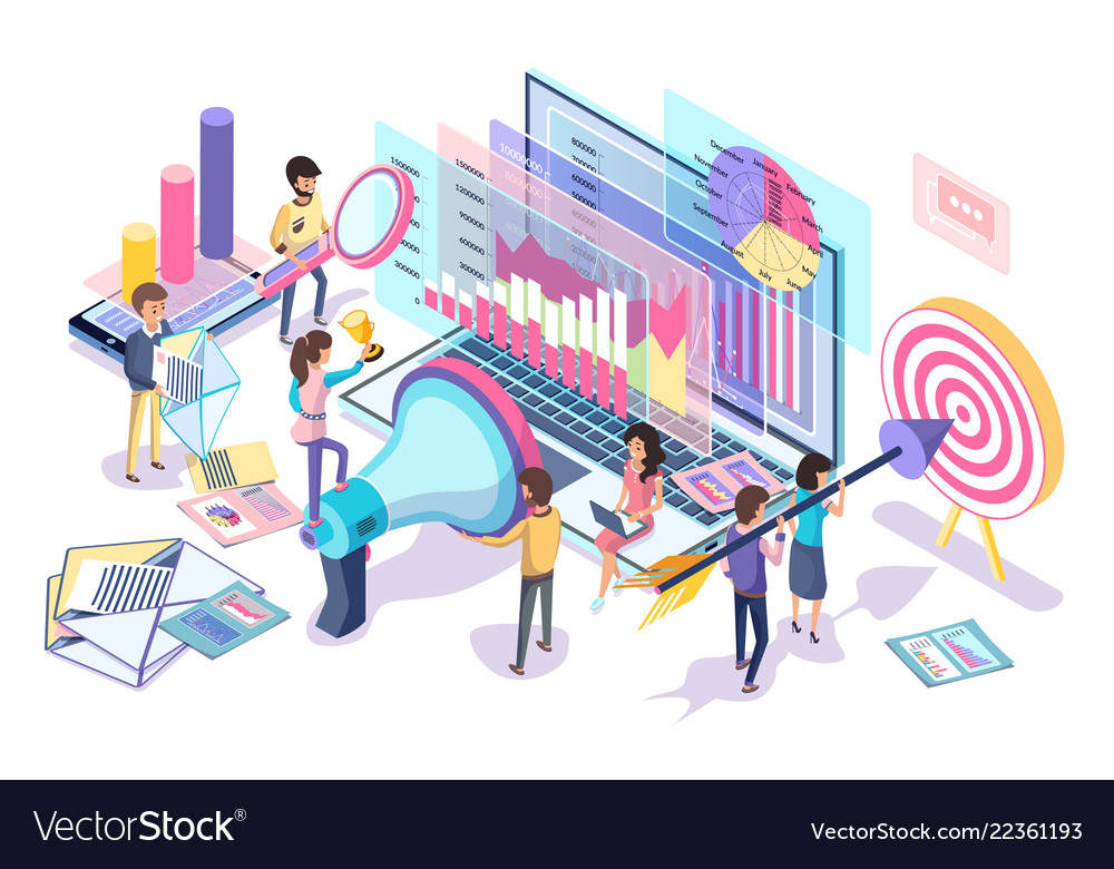 Digital statistics collecting and analyzing poster