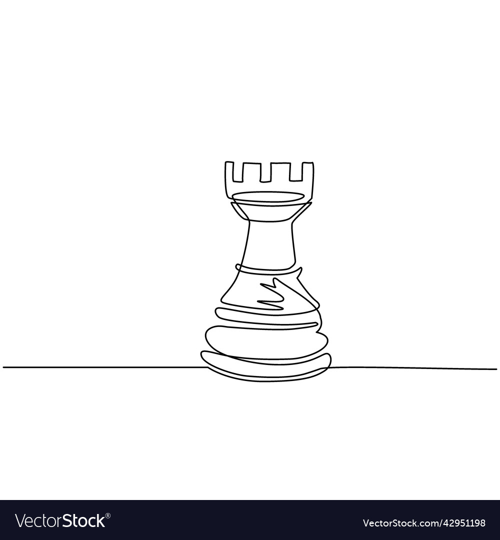 Chess Piece Drawing Image - Drawing Skill