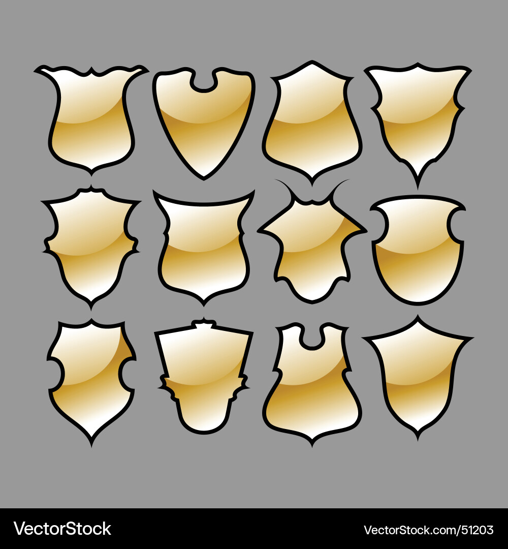Medieval set Royalty Free Vector Image - VectorStock