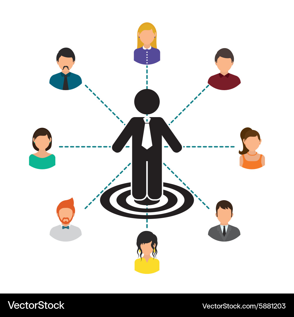 Network design Royalty Free Vector Image - VectorStock