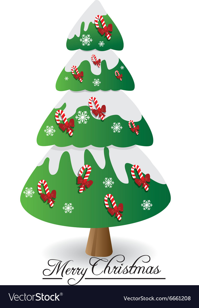 Christmas tree Royalty Free Vector Image - VectorStock