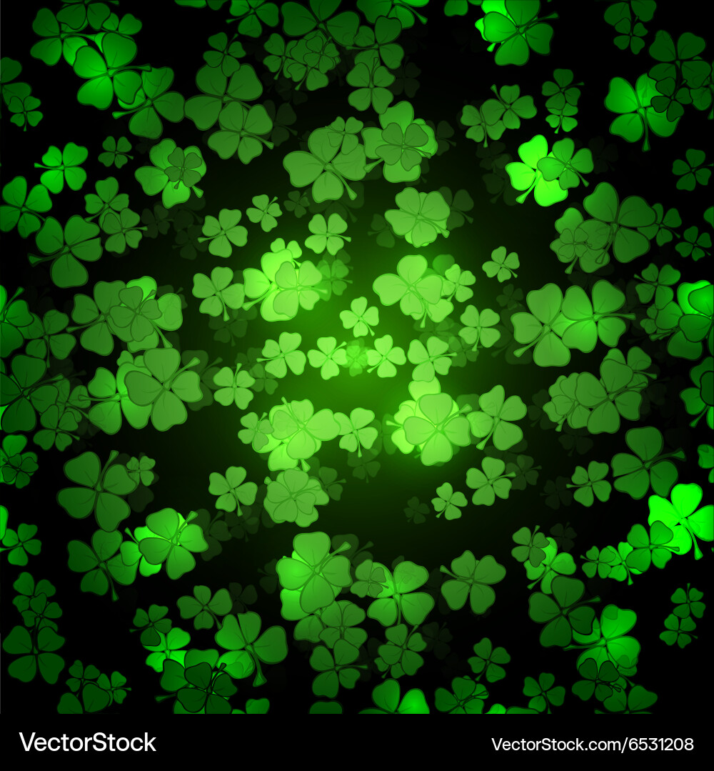 St patricks day background Royalty Free Vector Image