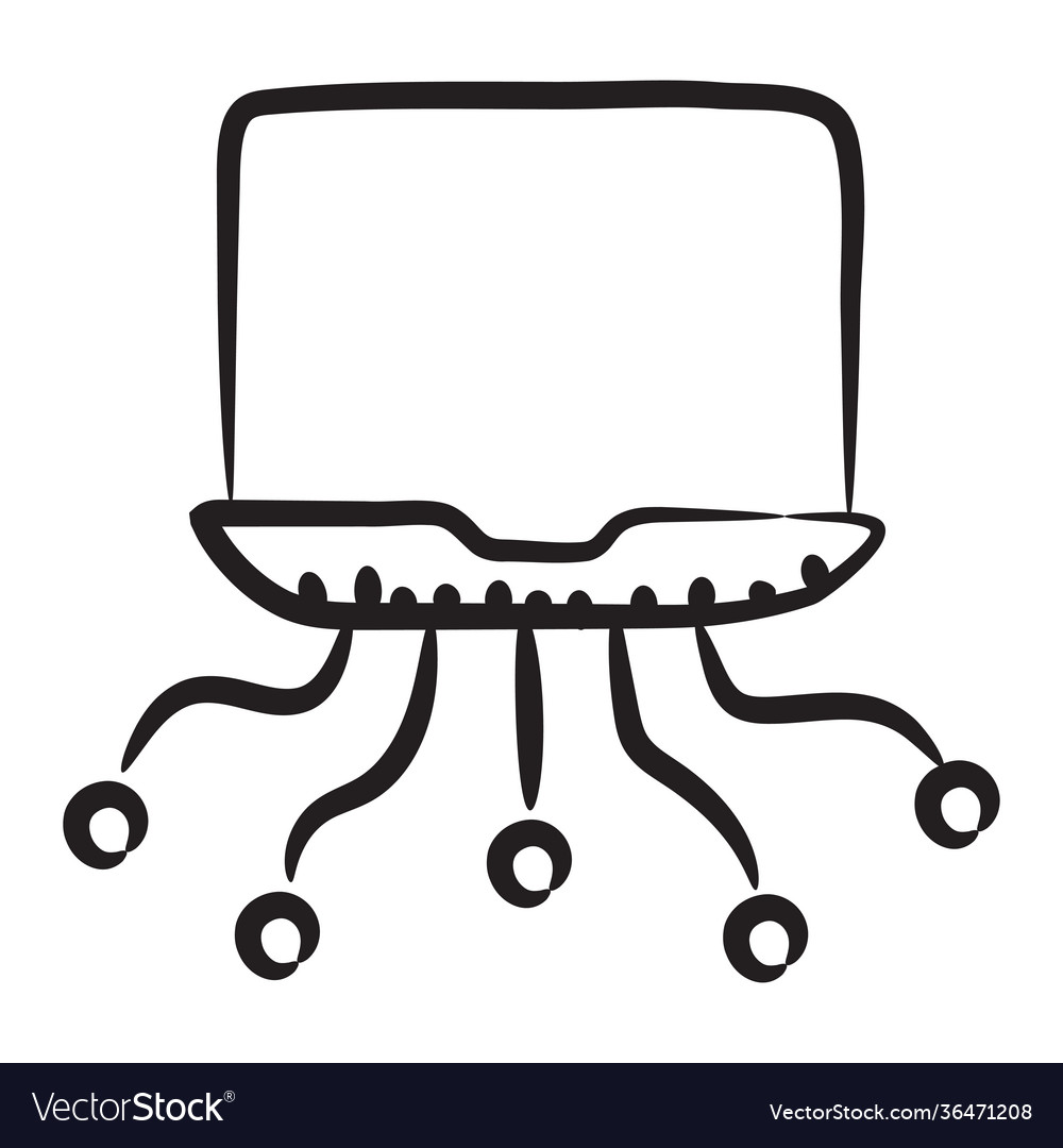 System network Royalty Free Vector Image - VectorStock