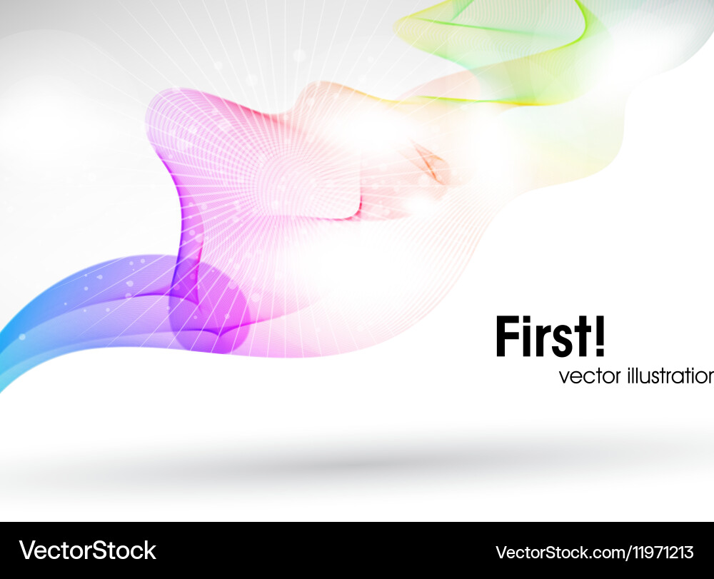 Soft colored abstract background Royalty Free Vector Image