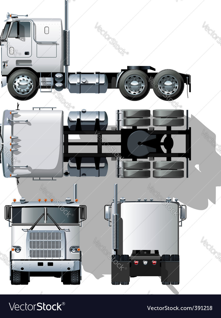 vector hide tailed semi