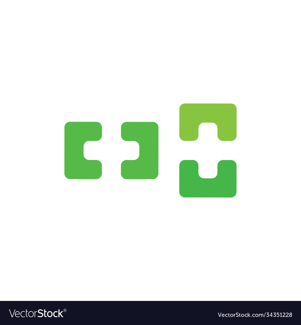 Simple geometric plus medical logo Royalty Free Vector Image