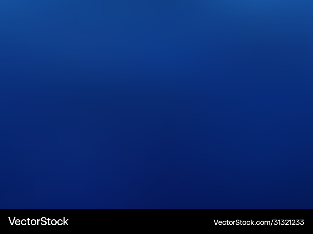 Abstract blue blurred gradient background Vector Image