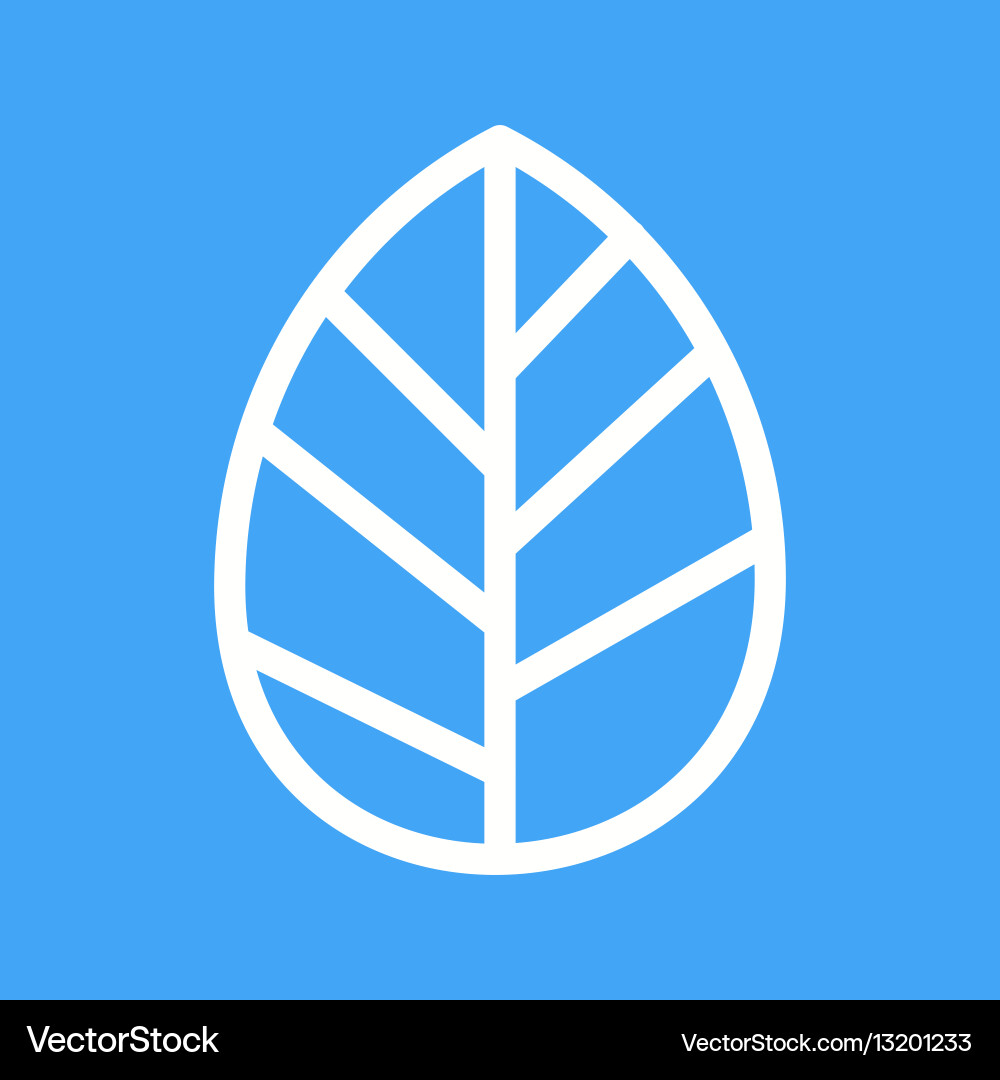 Autumn leaf Royalty Free Vector Image - VectorStock