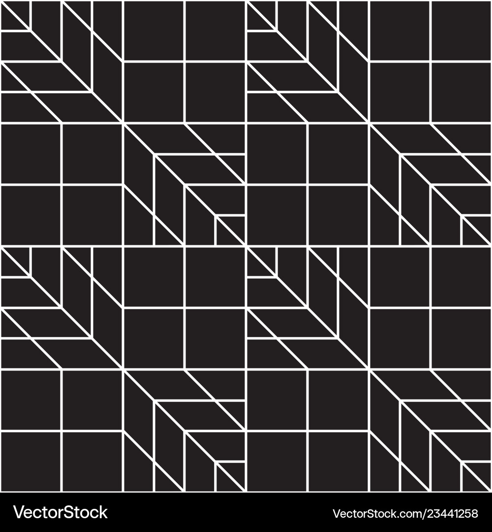 Abstract geometric seamless pattern Royalty Free Vector