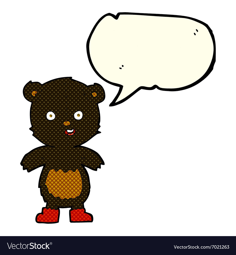 teddy bear speech