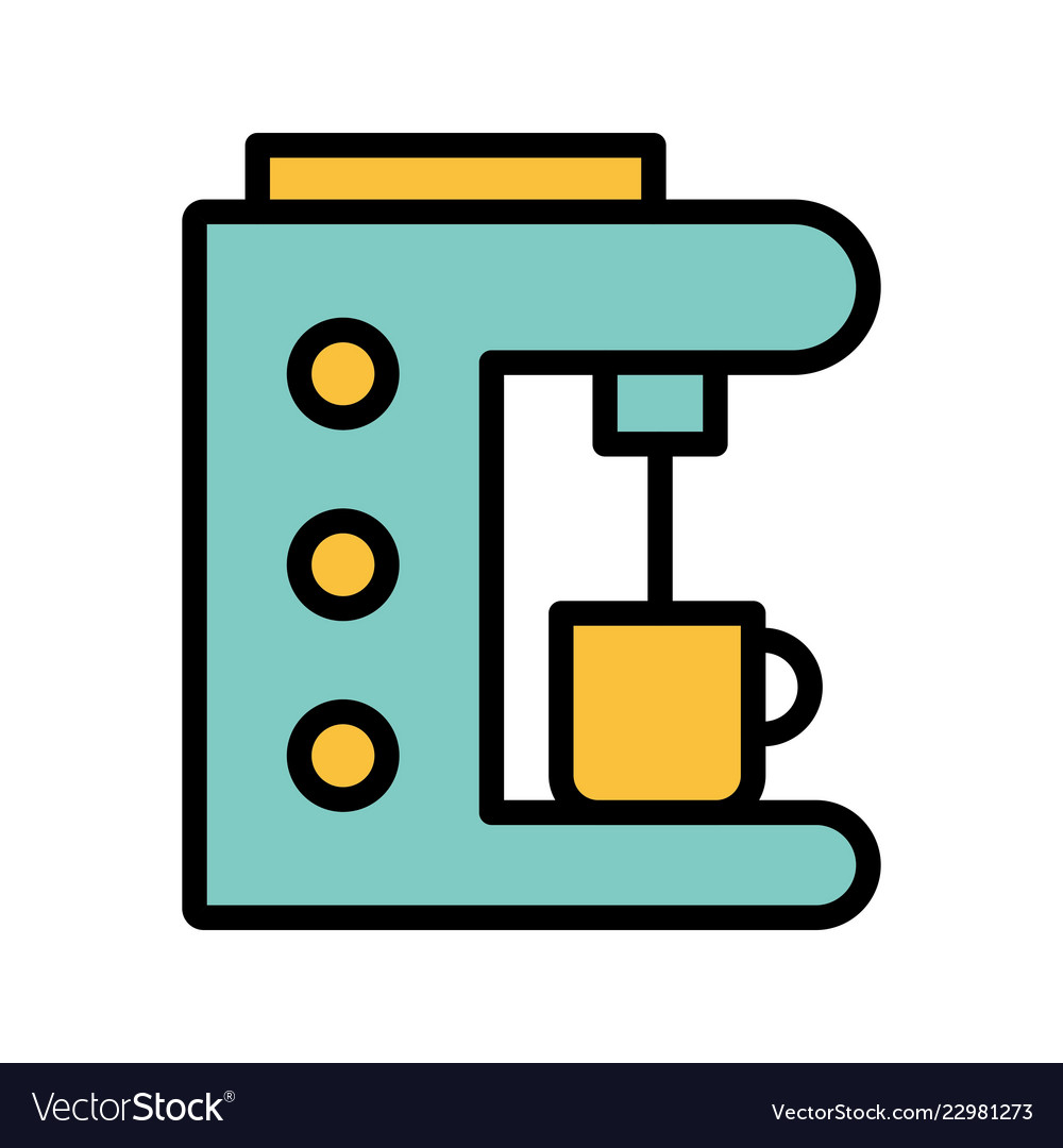Coffee maker icon Royalty Free Vector Image VectorStock