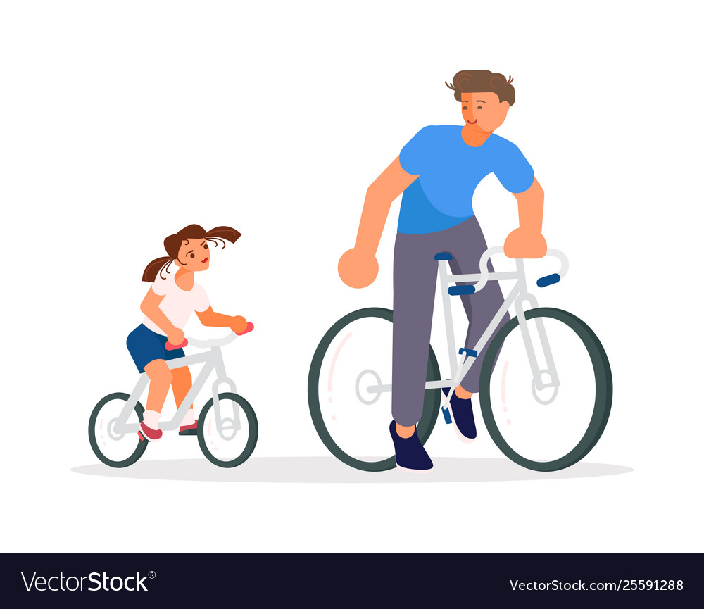 Daughter Riding Dad Daughter Riding Dad
