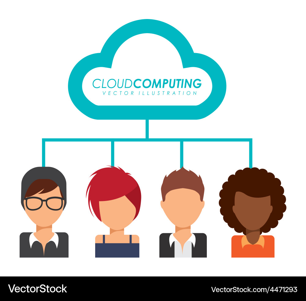 Social Computer Network Vector Social network Royalty Free Vector Image - VectorStock