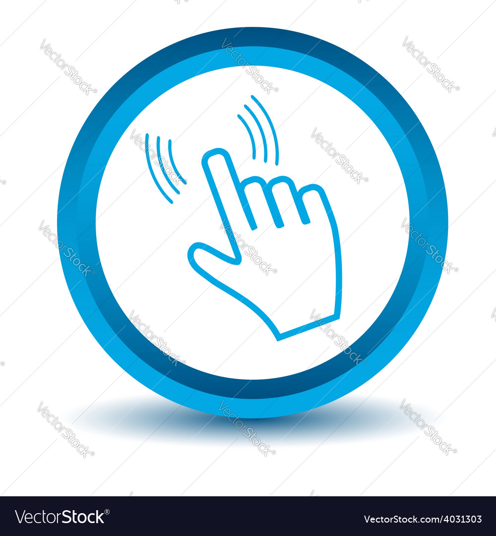 Click icon Royalty Free Vector Image - VectorStock