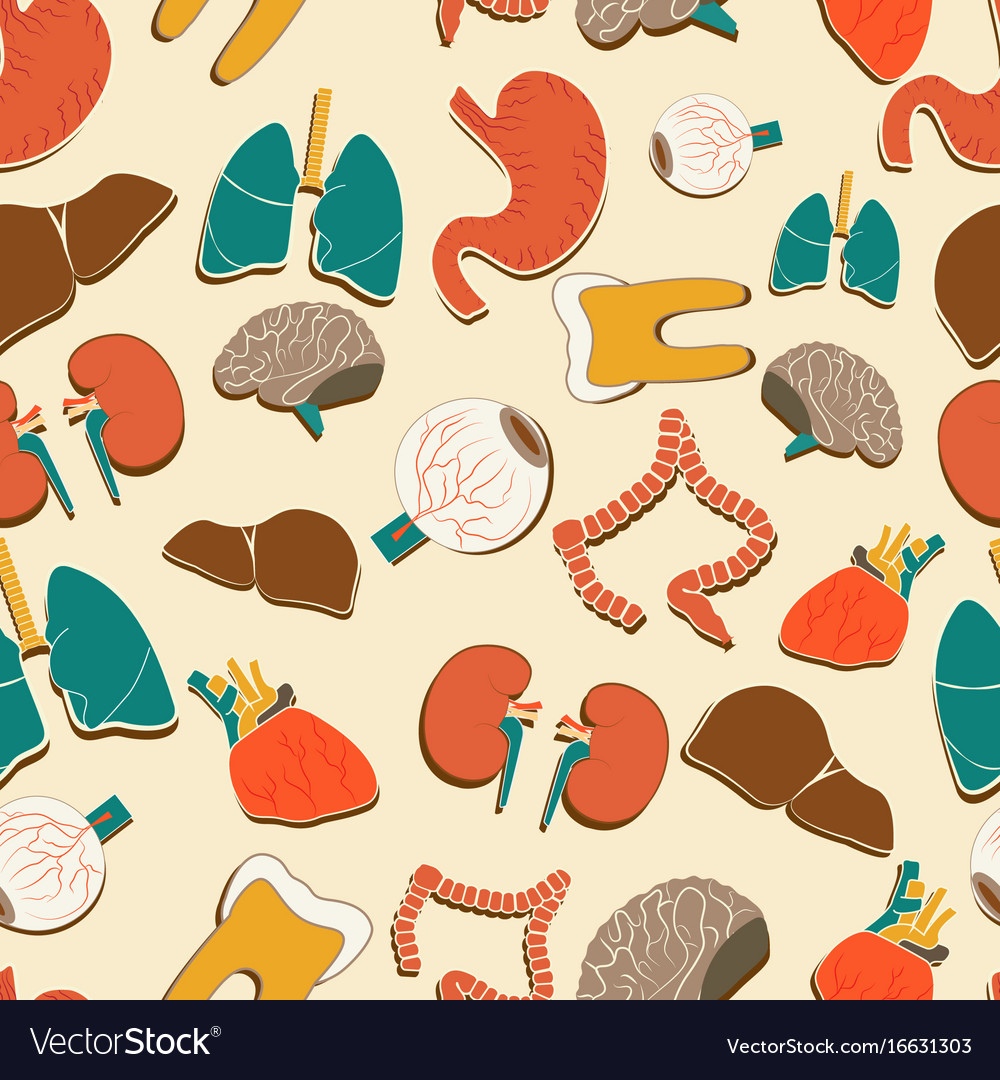 Medical seamless pattern Royalty Free Vector Image