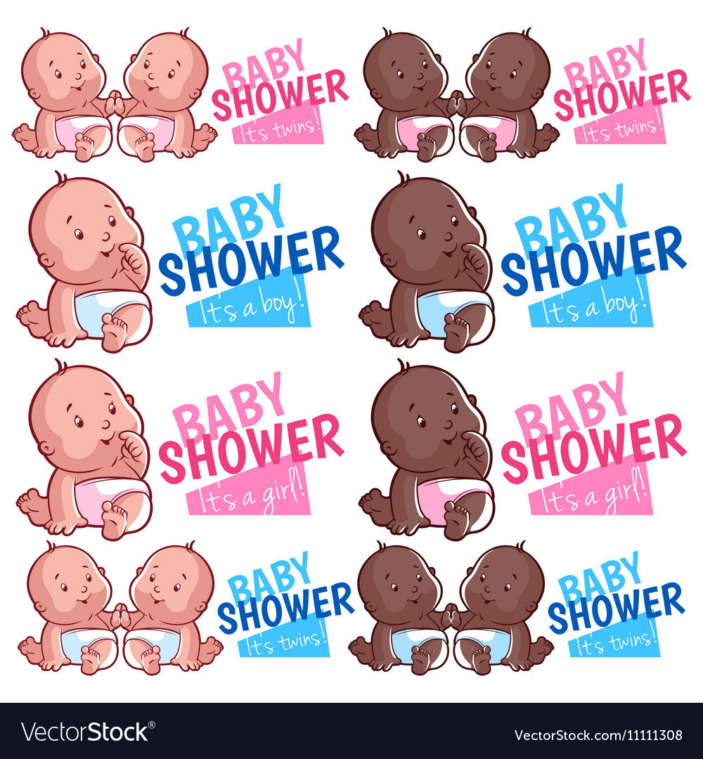 Personalized Baby Shower Favor Stickers: It's A Girl