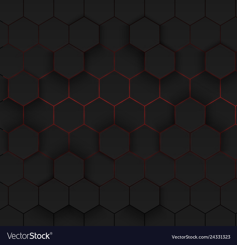 Abstract hexagonal background Royalty Free Vector Image