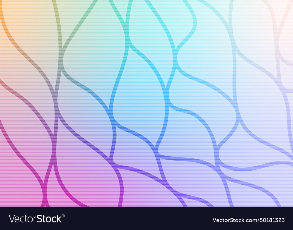 Abstract random decoration line presentation Vector Image