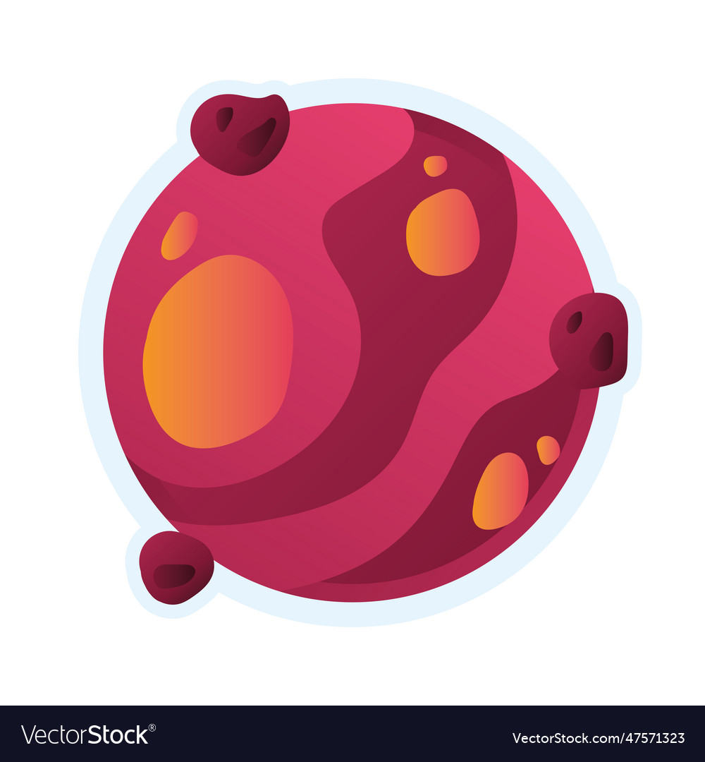 Isolated Colored Sci Fi Planet Icon Royalty Free Vector isolated-colored-sci-fi-planet-icon-royalty-free-vector