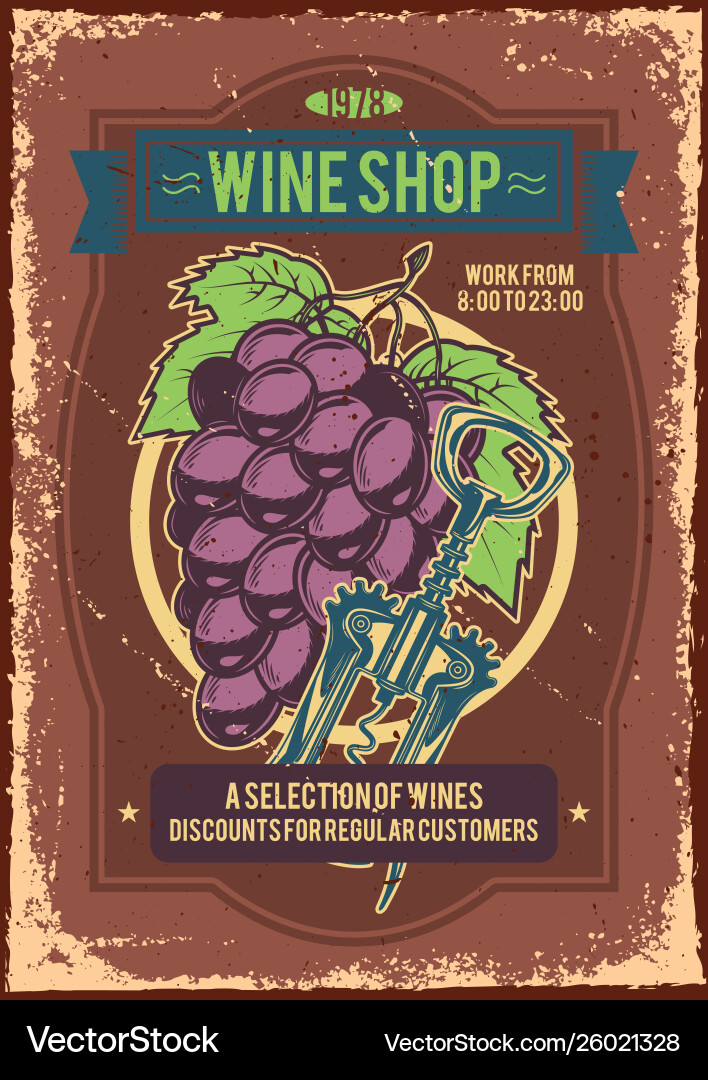 A bunch grapes Royalty Free Vector Image - VectorStock