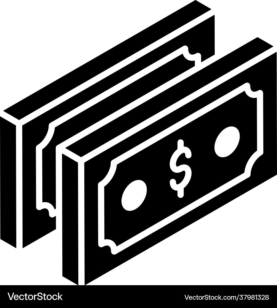 Vector Image Banknote Banknote Royalty Free Vector Image - VectorStock