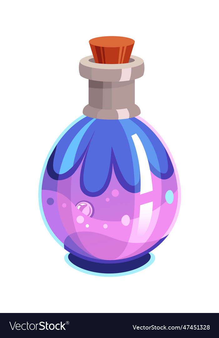 Game potion vessel Royalty Free Vector Image - VectorStock