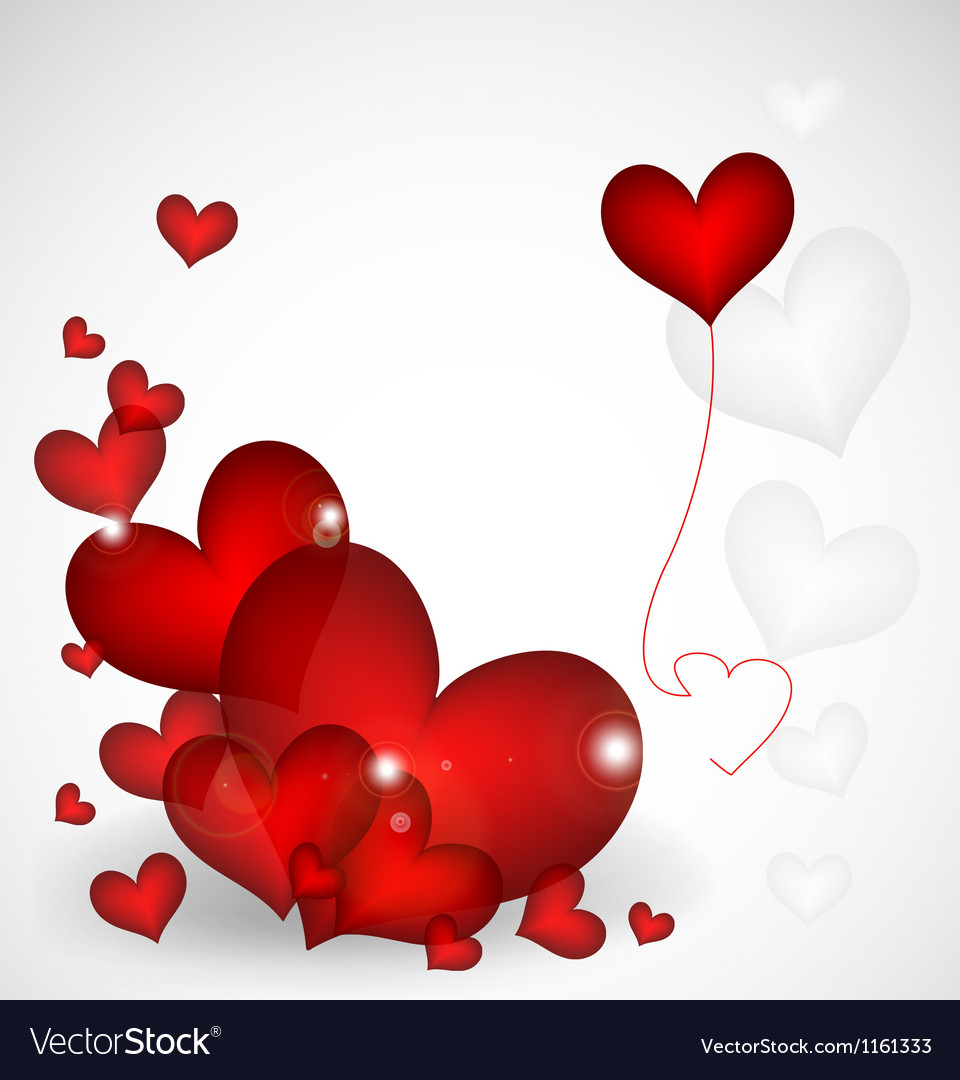 Valentines day background Royalty Free Vector Image