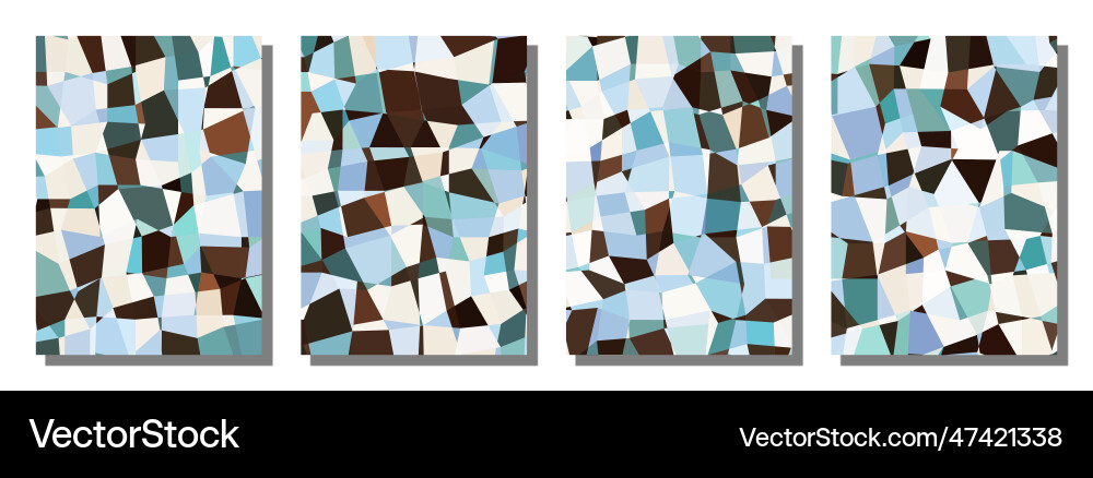 Abstract polygon background Royalty Free Vector Image