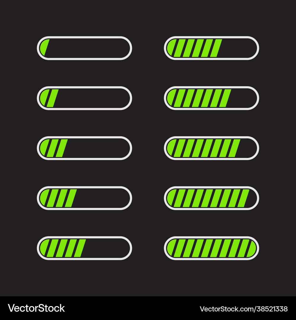 Loading icon design Royalty Free Vector Image - VectorStock