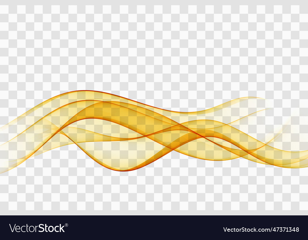 Green abstract wave flow wavy lines Royalty Free Vector