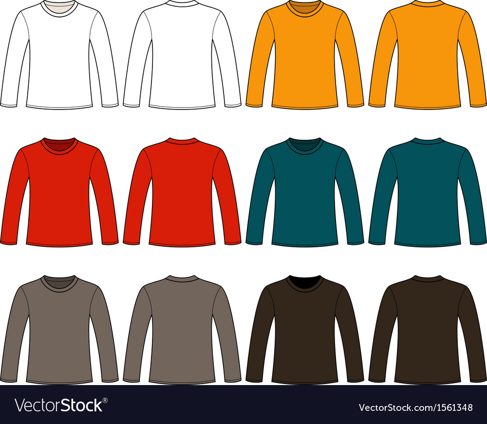 Long Sleeve Shirt Template | vlr.eng.br