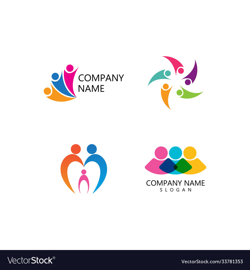 Family care adoption Royalty Free Vector Image