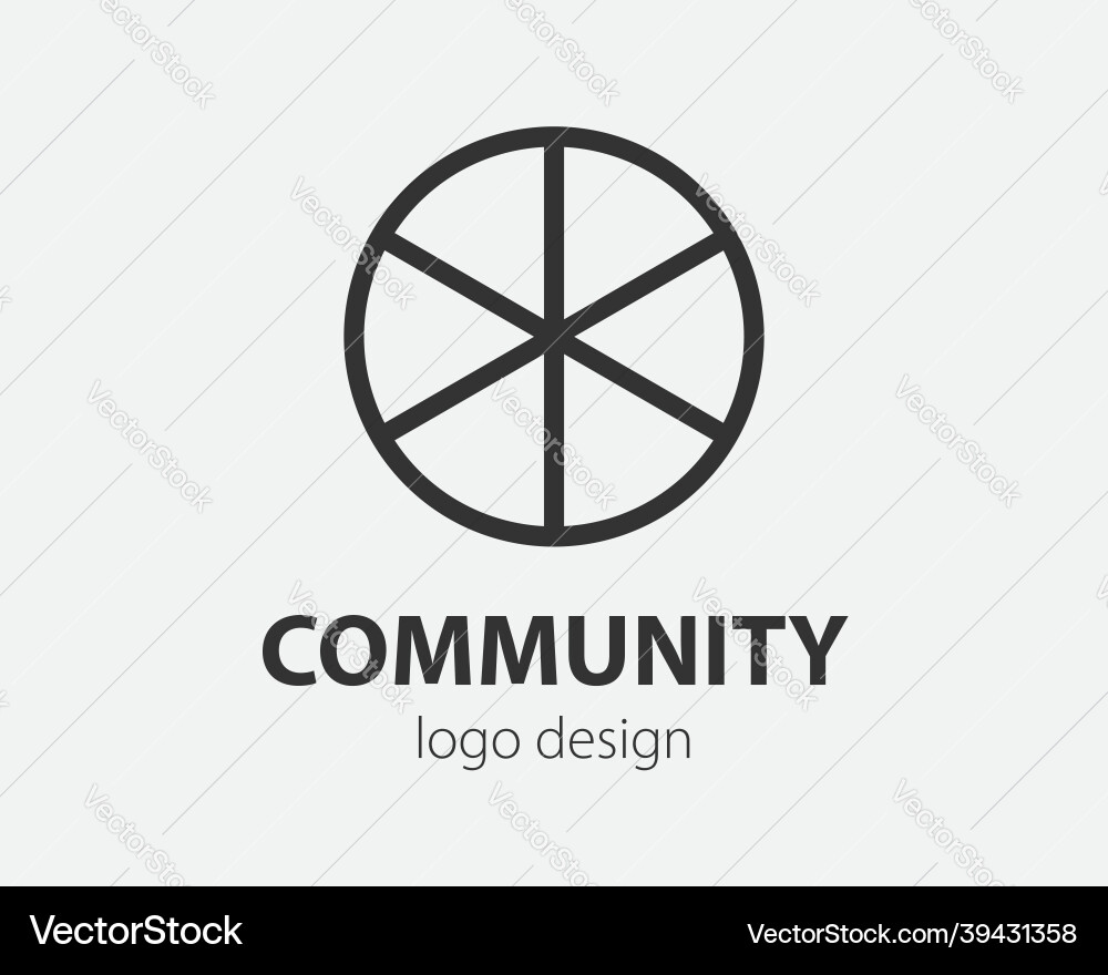 Abstract logo design template Royalty Free Vector Image