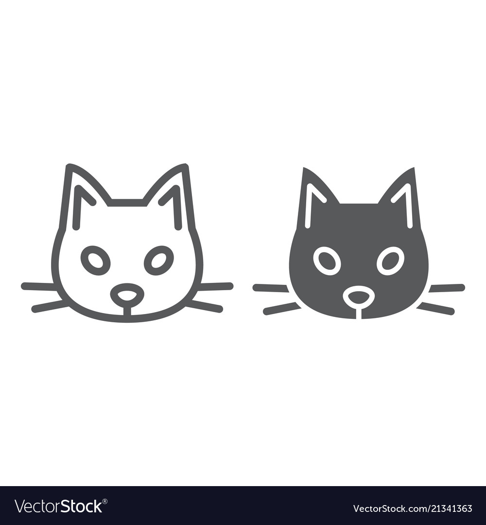 Dog Icon Vector Isolated Funny Puppy Head Pictogram On White Background  Stock Illustration - Download Image Now - iStock